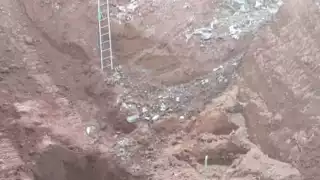 La FGE investiga el hallazgo de restos óseos localizados en el fondo de un pozo artesanal en Chiapas