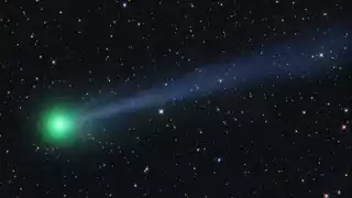 El cometa verde fue visto por última vez en su paso por la tierra hace 50 mil años