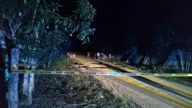 La balacera se reportó a través de redes sociales