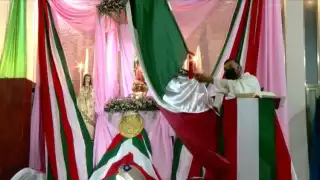 El padre expresó que es un orgullo ser mexicanos y guadalupanos