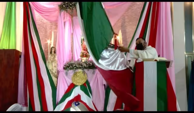 El padre expresó que es un orgullo ser mexicanos y guadalupanos