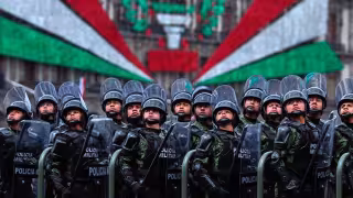 El Ejército Mexicano se encarga de la defensa del territorio y de su soberanía nacional