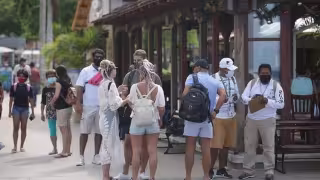 La mayoría de los turistas, tanto nacionales como extranjeros, llegan procedentes de la Riviera Maya