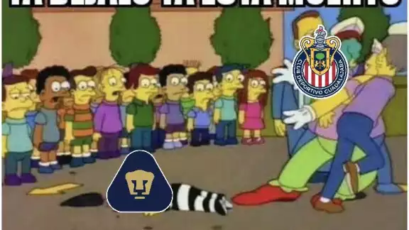 Las Chivas y los memes acabaron con los Pumas Las Chivas y los memes acabaron con los Pumas
