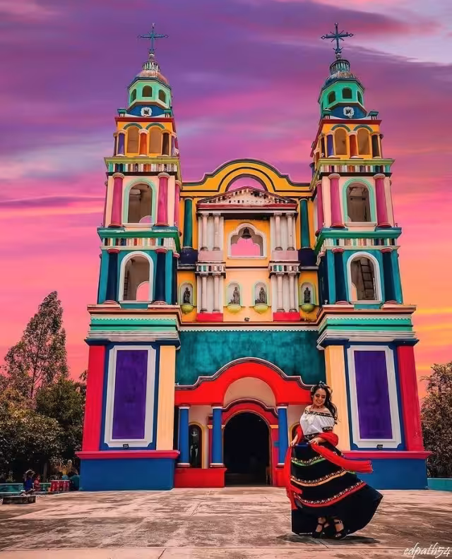 Iglesia del Señor de Tila, en Balancán, Tabasco.