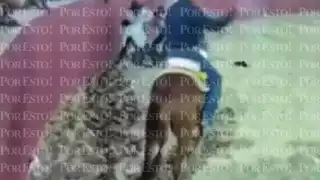 El jinete fue trasladado a un hospital