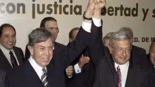Despide AMLO a Cuauhtémoc Cárdenas reconociendo su legado democrático