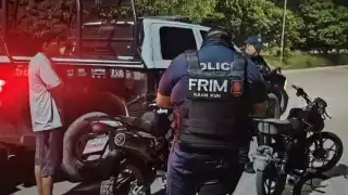 Detienen a sujeto armado tras persecución en la Región 251 de Cancún