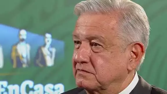 López Obrador, durante su conferencia de prensa López Obrador, durante su conferencia de prensa