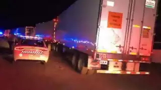 La caravana, proveniente de Tampico fue interceptada por elementos de la Sedena