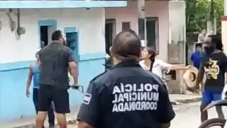 Un hombre conocido como Mahol golpeó con una pala a un estadounidense que le reclamó por entrar a robar a su casa