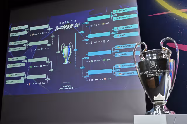 ¿Cómo se juega el Playoff de la Champions League 2026? Descubre cómo quedaron los partidos.