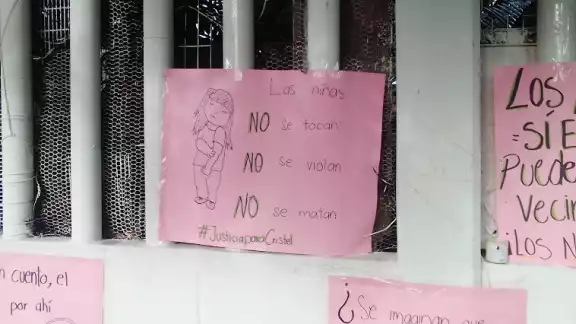 El cuerpo de Cristel fue trasladado hacia Chiapas, donde sería sepultada, según dio a conocer la familia de la menor El cuerpo de Cristel fue trasladado hacia Chiapas, donde sería sepultada, según dio a conocer la familia de la menor