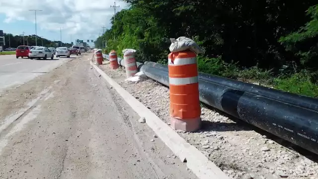 Será responsabilidad de Fonatur y la SCT, reparar el Boulevard Playa del Carmen tras trabajos inconclusos del gasoducto