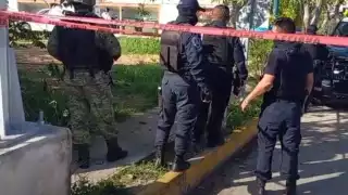 Al lugar llegaron elementos judiciales, quienes acordonaron el área