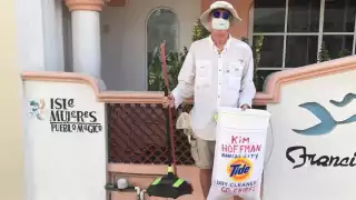 El turista se dice enamorado de la belleza de Isla Mujeres