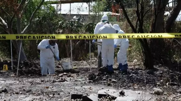 La FGE informó que realizó una orden de cateo de exhumación de cuerpos y restos óseos.
La FGE informó que realizó una orden de cateo de exhumación de cuerpos y restos óseos.