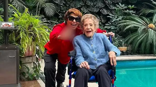 Acusan a Alejandra Guzmán de contagiar de influenza a Silvia Pinal