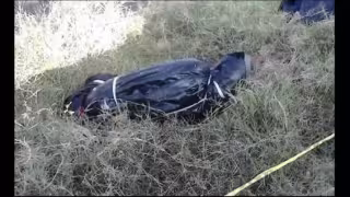 El lugar fue acordonado por las autoridades, hasta el momento se desconoce la identidad del cuerpo