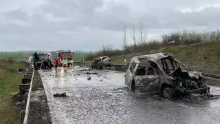 Accidente carretero deja siete muertos en Alemania