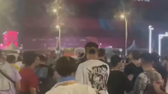 Aficionados mexicanos y argentinos protagonizan pelea