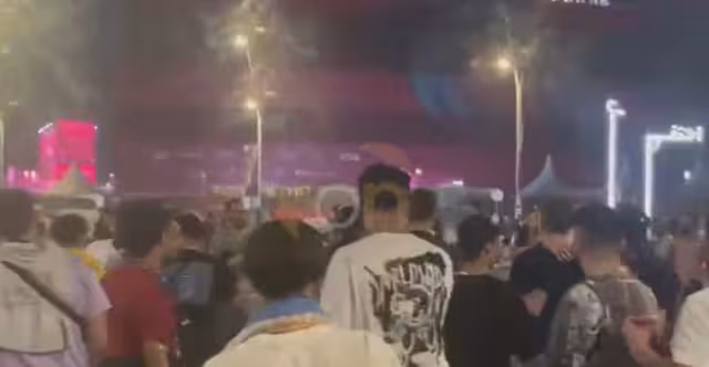 Aficionados mexicanos y argentinos protagonizan pelea