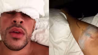 El cantante estará hospitalizado entre cuatro y cinco días