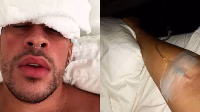 El cantante estará hospitalizado entre cuatro y cinco días