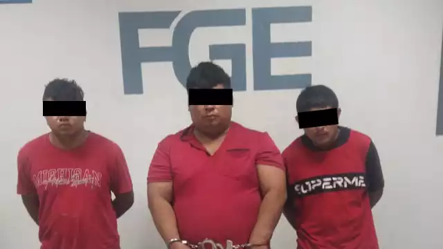 Los detenidos fueron sentenciados a prisión preventiva