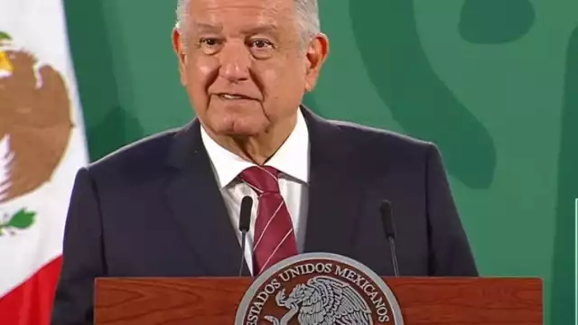 AMLO, durante su conferencia de prensa matutina