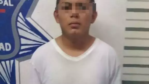 Tras la lectura de sus derechos, Brian "N" fue asegurado y puesto a disposición de la Fiscalía General del Estado 