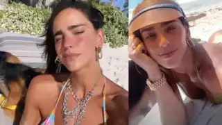 Bárbara de Regil cautiva a sus fans con pose sensual en las playas Tulum