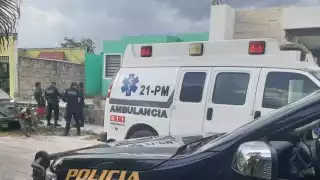 Paramédicos intentaron reanimar a la persona con RCP, antes de trasladarlo a la clínica