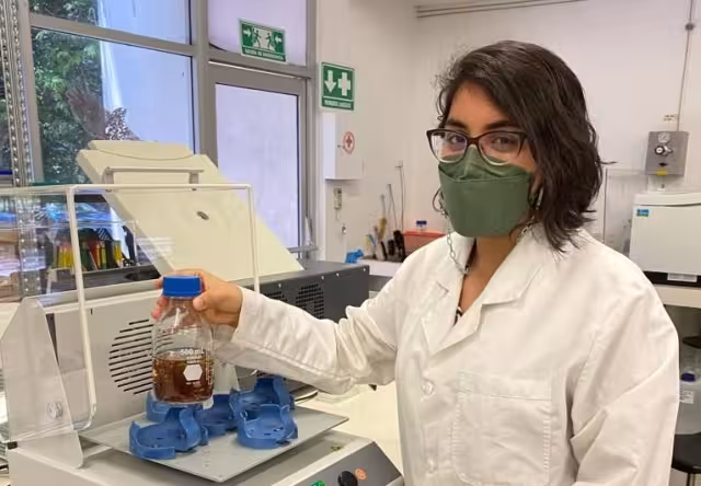 Karla Azcorra May es estudiante de doctorado en Energía renovable del Centro de Investigación Científica de Yucatán A. C.