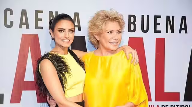 Una muerte repentina pone en luto a Aislinn Derbez