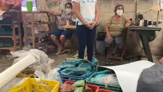 La candidata del PAN se reunió con mujeres del sector, a quienes reiteró su apoyo