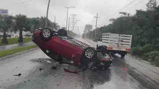 Una persona resultó lesionada