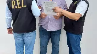 El hombre fue detenido este domingo