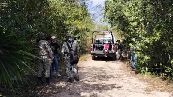 En los operativos antes mencionados participaron familiares e integrantes de los colectivos de búsqueda de personas desaparecidas en Quintana Roo En los operativos antes mencionados participaron familiares e integrantes de los colectivos de búsqueda de personas desaparecidas en Quintana Roo