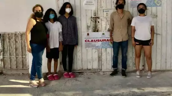Las familias afectadas por la clausura de la PPA en una cuartería de Playa del Carmen no pudieron sacar sus pertenencias Las familias afectadas por la clausura de la PPA en una cuartería de Playa del Carmen no pudieron sacar sus pertenencias