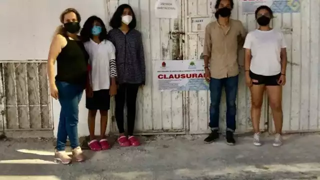 Las familias afectadas por la clausura de la PPA en una cuartería de Playa del Carmen no pudieron sacar sus pertenencias