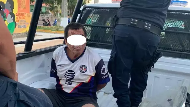 Lucio R., dejó a la víctima en la clínica de Chunhuhub y huyó, pero fue detenido por habitantes de la comunidad de Carrillo Puerto