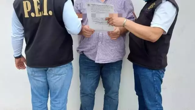 El hombre fue detenido este domingo