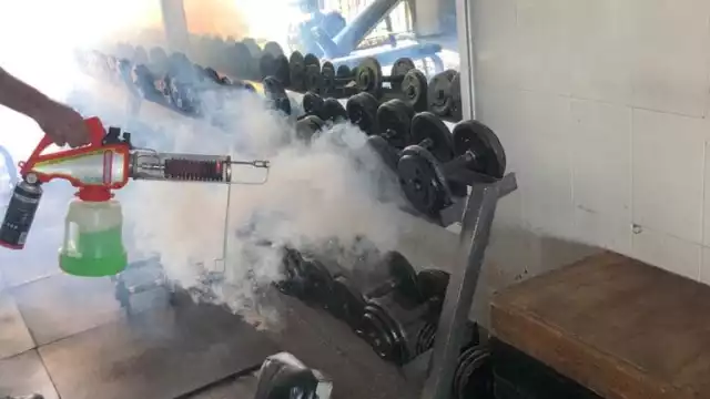 Deben mantener sanitzados los espacios para ejercicio