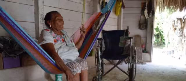 Las hamacas son populares en la Península de Yucatán