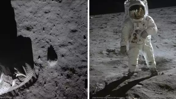 El Apolo 11 fue comandado por Neil Armstrong, a quien se le recuerda por su frase: “Es un pequeño paso para un hombre, pero un gran salto para la humanidad”. (@laembajada) El Apolo 11 fue comandado por Neil Armstrong, a quien se le recuerda por su frase: “Es un pequeño paso para un hombre, pero un gran salto para la humanidad”. (@laembajada)
