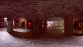 Las catacumbas fueron labradas a mano