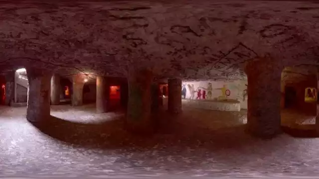 Las catacumbas fueron labradas a mano