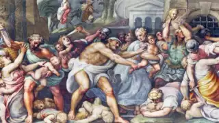 La matanza de niños ordenada por Herodes fue representada por muchos artistas.