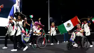 La delegación mexicana se hizo presente